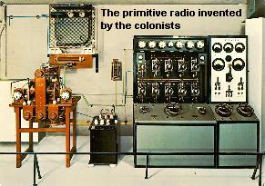 The Colonists first radio